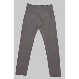Vuori Pants Mens 33 Gray Cascade Tech Chino Performance Stretch V427 Waist 35 in